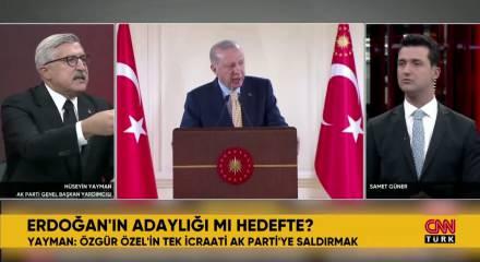 AK Partili Yayman: Hedef Cumhurbaşkanı Erdoğan'ın adaylığı