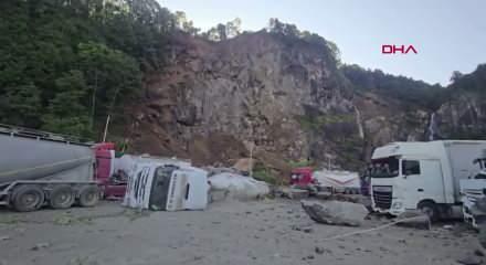 Artvin'de heyelan! Bir kişi hayatını kaybetti!