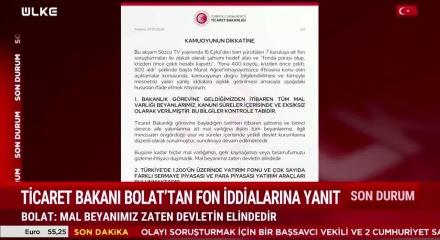 Bakan Bolat'tan iftiralara jet yanıt: Hodri meydan!