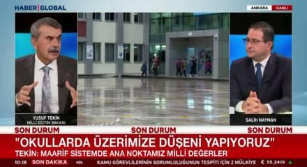 Bakan Tekin okul saldırılarına ilişkin a&ccedil;ıklama: "Bu bir hastalık halini aldı"