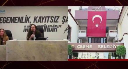 &Ccedil;eşme Belediyesine yolsuzluk operasyonunda imar m&uuml;d&uuml;r&uuml; g&ouml;zaltında