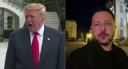 Donld Trump'ın sert s&ouml;zleri sonrasında Zelenski'den flaş adım