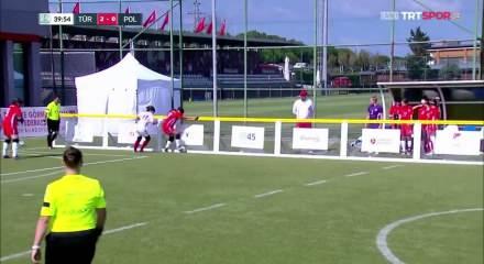 G&ouml;rme Engelli Kadın Milli Futbol Takımı tarihinde ilk kez avrupa şampiyonu
