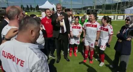 G&ouml;rme Engelli Kadın Milli Futbol Takımı tarihinde ilk kez avrupa şampiyonu