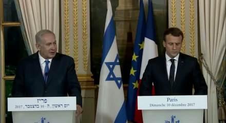 İsrail yalakası Macron'dan Gazze'siz 7 Ekim mesajı!