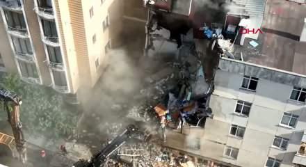 Maltepe'de &ccedil;&ouml;ken binada hayatını kaybeden 2 kişinin kimlikleri belli oldu