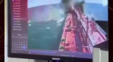 Karadeniz&rsquo;de T&uuml;rk ortaklı y&uuml;k gemisi İHA saldırısına uğradı