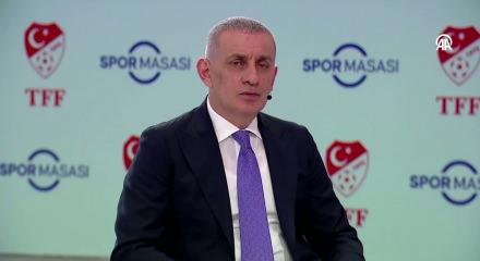Tahir Kum'dan Hacıosmanoğlu'na b&uuml;y&uuml;k tepki: MHK Başkanı tutuklanmış, hakem tutuklanmış sen Berlin'desin