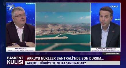 Bakan Bayraktar Akkuyu N&uuml;kleer santral tesisindeki son gelişmeleri a&ccedil;ıkladı