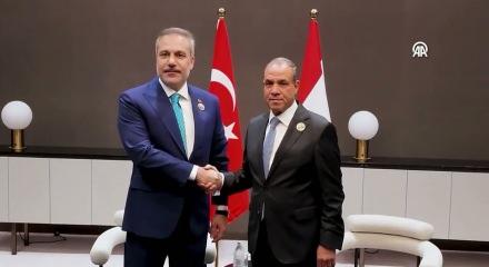 Bakan Fidan Bağdat'ta! Gazze ve Kıbrıs i&ccedil;in kritik mesajlar