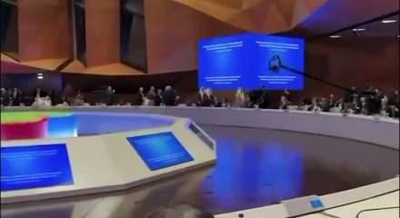 Bakan Fidan'dan CICA Zirvesi'nde Herzog protestosu: Salonu terk etti