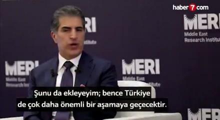 Barzani'den T&uuml;rkiye a&ccedil;ıklaması: Nobel &Ouml;d&uuml;l&uuml;'n&uuml; hak ediyor!