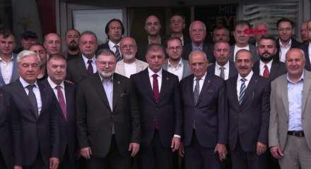 Cemil Tugay, AK Parti İl Başkanlığı'nı ziyaret etti