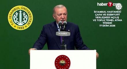 Cumhurbaşkanı Erdoğan &Ccedil;apa'da yeni dahiliye hastanesini a&ccedil;tı