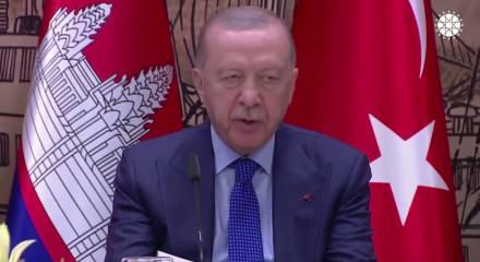 Cumhurbaşkanı Erdoğan: Kambo&ccedil;ya'yı &ouml;nemli bir ortağımız olarak g&ouml;r&uuml;yorum
