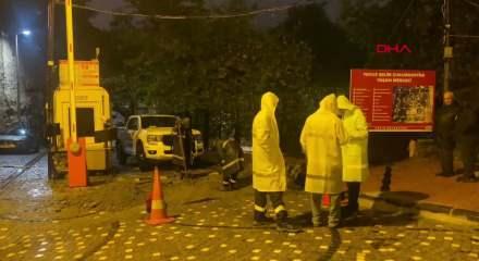 Fatih'te su birikintisinde elektrik akımına kapılan &ccedil;ocuk hayatını kaybetti