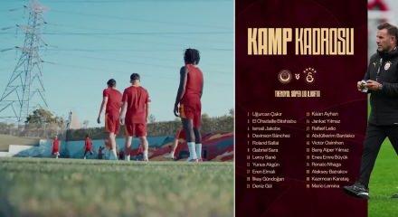Galatasaray Gen&ccedil;lerbirliği kamp kadrosunu duyurdu! 4 yıldız kafilede yok!