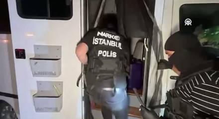 İstanbul'da "Breaking Bad" dizisini hatırlatan uyuşturucu operasyonu
