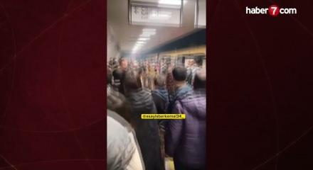 İstanbul'da metroda patlama sesleri! Yolcular tahliye edildi
