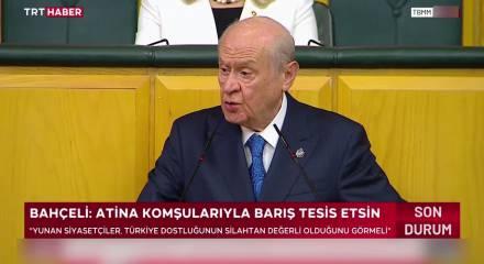 MHP Lideri Bah&ccedil;eli Fon soruşturması hakkında konuştu
