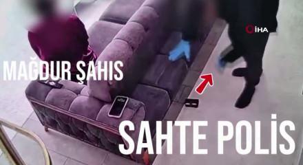 Sahte polis 268 saatli kamera incelemesi sonrasında yakalandı