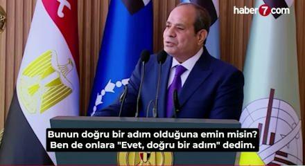 Sisi tarih verip g&ouml;revi bırakacağını a&ccedil;ıkladı