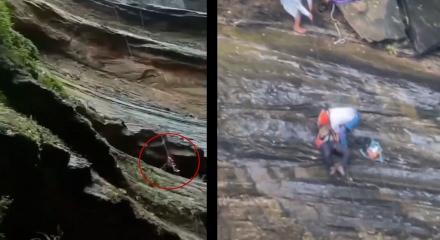 Tayland'da izinsiz dağcılık yapan iki turist u&ccedil;urumdan d&uuml;şerek ağır yaralandı