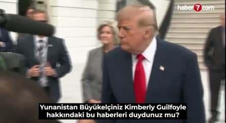 Trump 'Yazık olmuş' dedi! Yunanistan B&uuml;y&uuml;kel&ccedil;isi Guilfoyle'u g&ouml;revden alacak