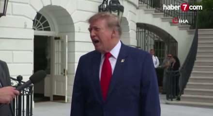 Trump'tan &ccedil;arpıcı a&ccedil;ıklamalar: Suudi Arabistan İsrail'in yardımını kabul etmeli
