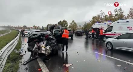 &Uuml;sk&uuml;dar Belediye Başkan Vekili trafik kazası ge&ccedil;irdi