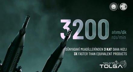 D&uuml;şman dronlarına nefes aldırmıyor! MKE TOLGA sahnede: Dakikada 3.200 atım!