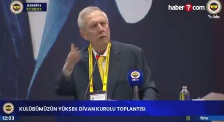 Aziz Yıldırım'dan İsmail Kartal i&ccedil;in &ccedil;ok sert &ccedil;ıkış: Sabredin!