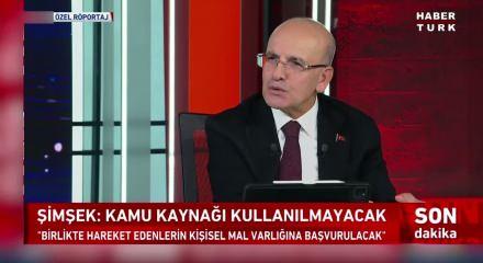 Bakan Mehmet Şimşek d&uuml;nyada borsalarındaki d&uuml;ş&uuml;şleri a&ccedil;ıkladı