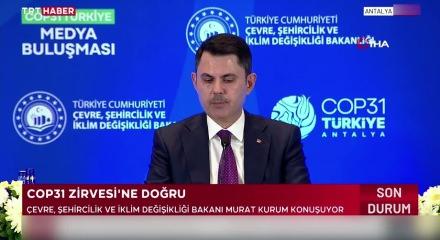 Bakan Murat Kurum: K&uuml;resel atık artışı yarı yarıya indirilmeli