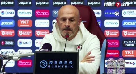 Beşiktaş Teknik Direkt&ouml;r&uuml; Vincenzo Italiano Trabzonspor-Beşiktaş ma&ccedil;ının ardından konuştu
