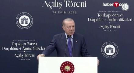 Cumhurbaşkanı Erdoğan Topkapı Sarayı'nın yeni k&uuml;lt&uuml;r sanat vizyonunu a&ccedil;ıkladı