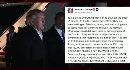 Donald Trump: İran asla n&uuml;kleer silaha sahip olamaz