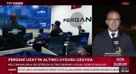 Fergani&rsquo;nin 6&rsquo;ncı milli uydusu uzaya &ccedil;ıktı