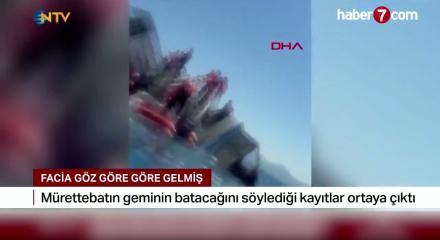 Girne a&ccedil;ıklarındaki gemi faciasında yeni ayrıntılar ortaya &ccedil;ıktı