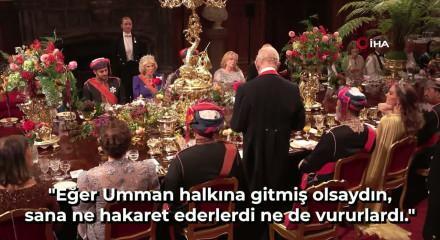 İngiltere Kralı III. Charles, Hazreti Muhammed'in Ummanlılarla ilgili hadisini Arap&ccedil;a okudu