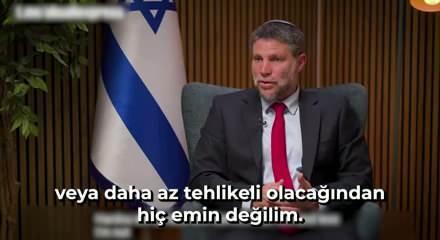 İsrail Maliye Bakanı Smotrich: T&uuml;rkiye'ye karşı Yunan ittifakını g&uuml;&ccedil;lendirmeliyiz