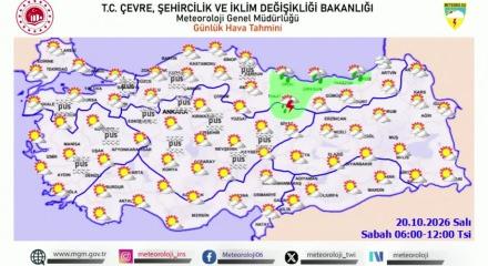 İstanbullular dikkat: Sarı kodlu uyarı geldi! Meteoroloji yeni haritayı paylaştı!