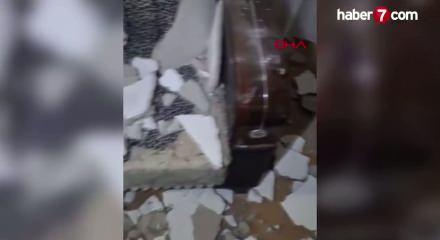 Kayseri&rsquo;de evde otururken tavan &ccedil;&ouml;kt&uuml;