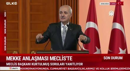 Numan Kurtulmuş'tan son dakika a&ccedil;ıklamaları: Ter&ouml;rs&uuml;z T&uuml;rkiye s&uuml;reci, fon krizi, Libya anlaşması..