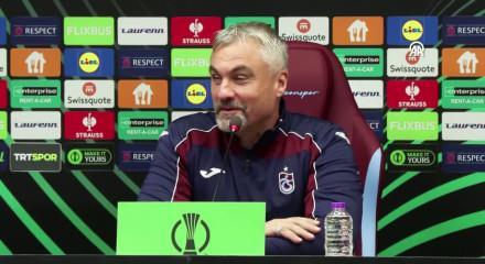 Trabzonspor'da Thomas Reis Hearts ma&ccedil;ı &ouml;ncesinde "tehlikeli durumu" a&ccedil;ıkladı