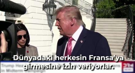 Trump: Paris yakında M&uuml;sl&uuml;man şehri olacak