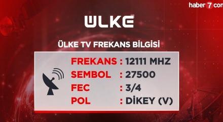 &Uuml;LKE TV frekasn bilgileri değişti!