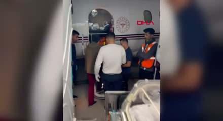 Yenidoğan bebek, ambulans u&ccedil;akla Şırnak&rsquo;tan Ankara&rsquo;ya sevk edildi