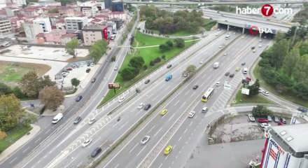 29 Ekim'de yollar boş kaldı