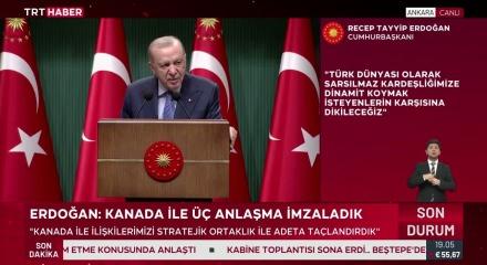 Cumhurbaşkanı Erdoğan: Libya halkının yanında dimdik durduk